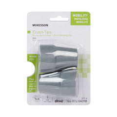 TIP, CRUTCH 7/8" GRY (1PR/BX 10BX/CS)
