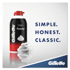 CREAM, SHAVE GILLETTE FOAMY REG 2OZ (48/CS) P&GPTG