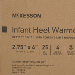 WARMER, HEEL INF LF 2.75"X4" (25/BX 4BX/CS)