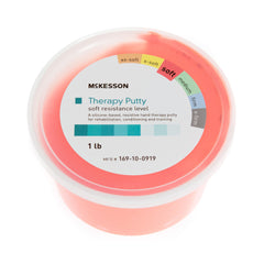 PUTTY, THERAPY SOFT RED 1LB