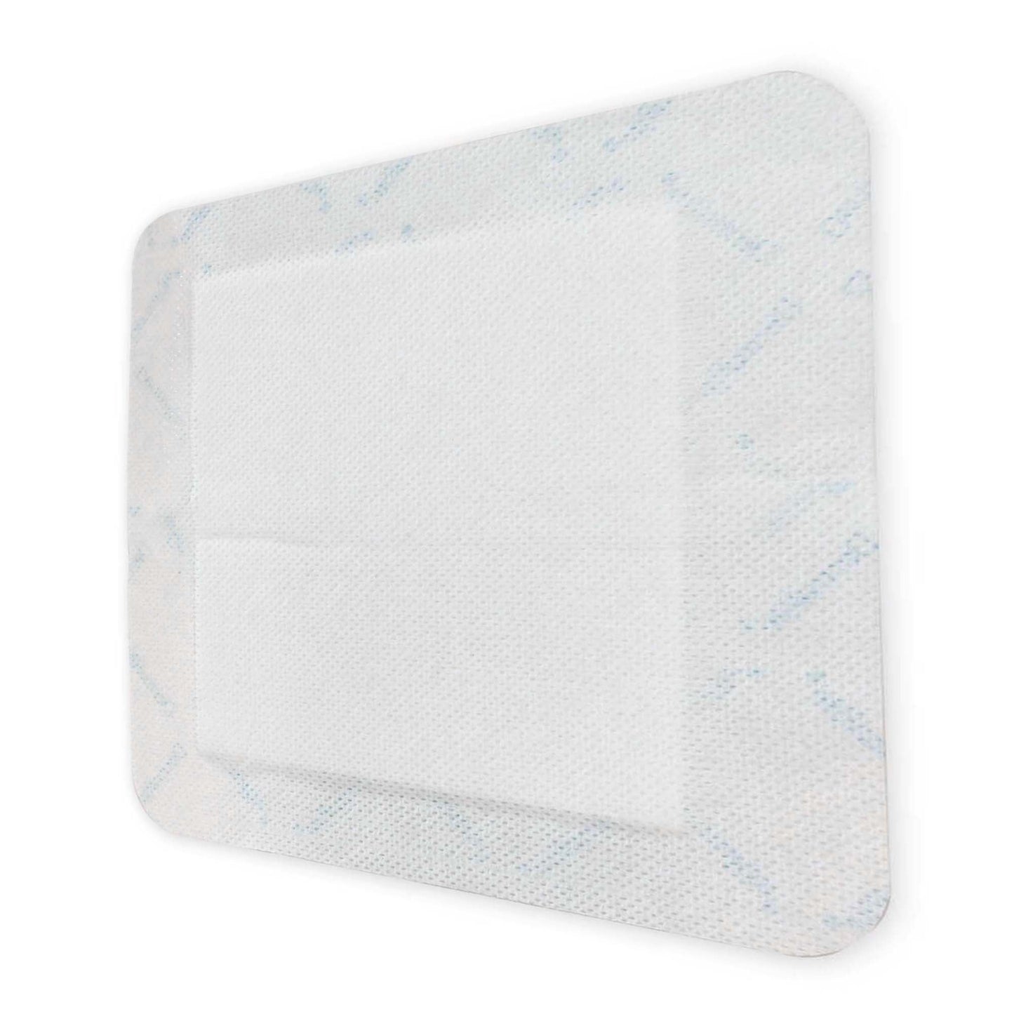 GAUZE, 4"X4" PAD 6"X6" OVERALLBORDER 100/PK DERMRT