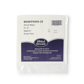 WIPE, CLEANROOM ISO CLASS5 STR WHT 9X9" (20/PK 15PK/BG 12BG/