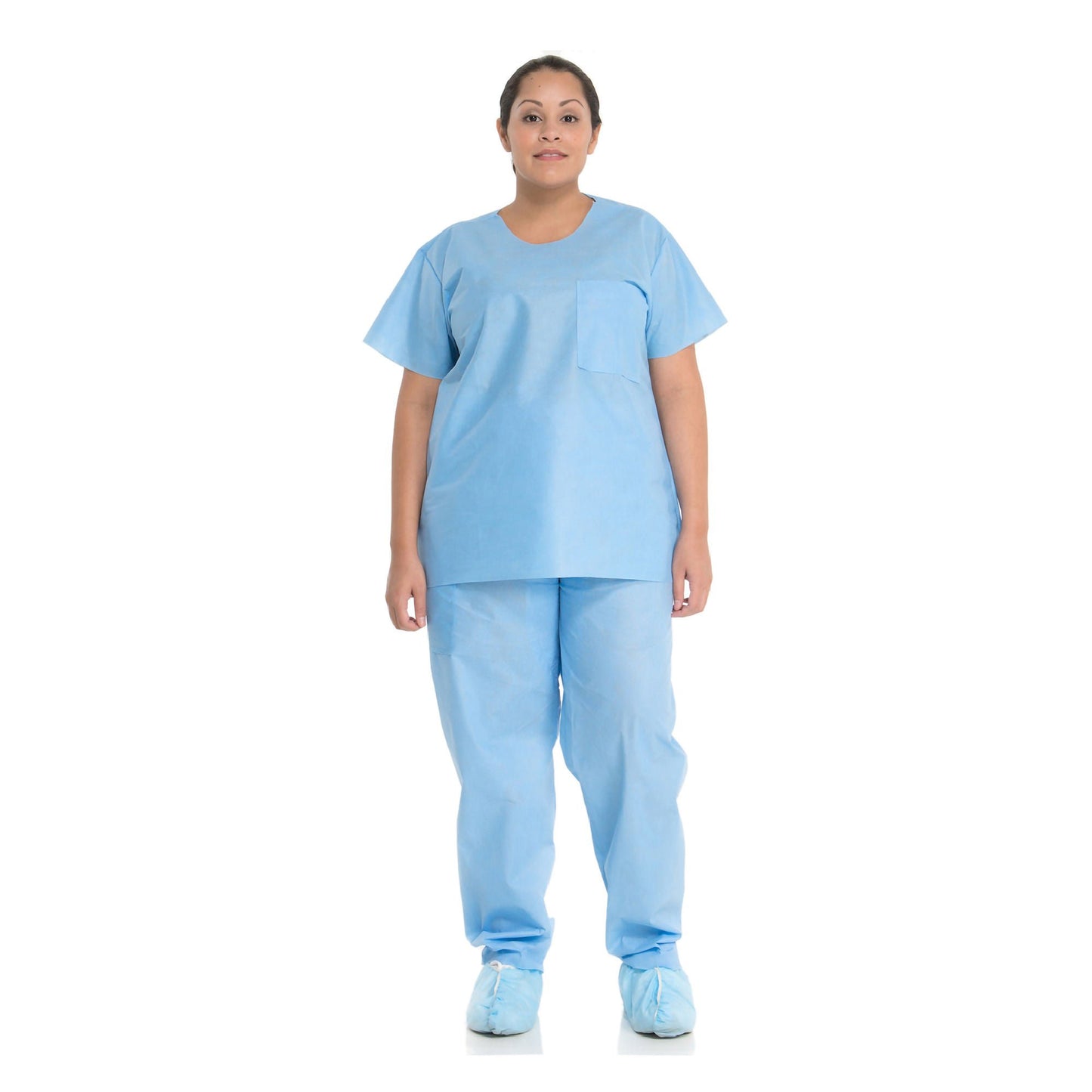 PANTS, SCRUB BLU LG (48/CS) KIMCLK