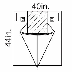 DRAPE, UNDER BUTTOCKS (30/CS) KIMCLK