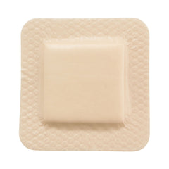 FOAM, ADH SIL LT W/BORDER 4"X4" (10/BX 20BX/CS)