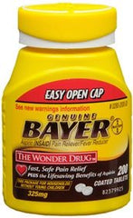 BAYER, TAB 325MG (200/BT)