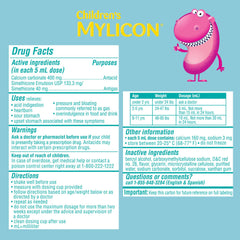 MYLICON, LIQ CHILDRENS TUMMY RELIEF 4OZ