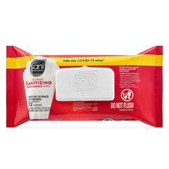 WIPE, SANITIZING NO-RINSE SANIPROF MULTI-SURF (72/PK 12PK/CS