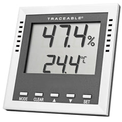 THERMOMETER, TRACEABLE DEW-POINT/WET-BULB/RH/TEMP ALARM