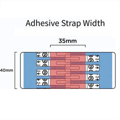 DEVICE, SKIN CLOSURE 40MMX35MM1 1/2"X1 3/8" (10/BX)
