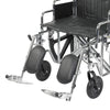 WHEELCHAIR, HD DUAL CROSS BRACE DDA ELR 22" 450LBS