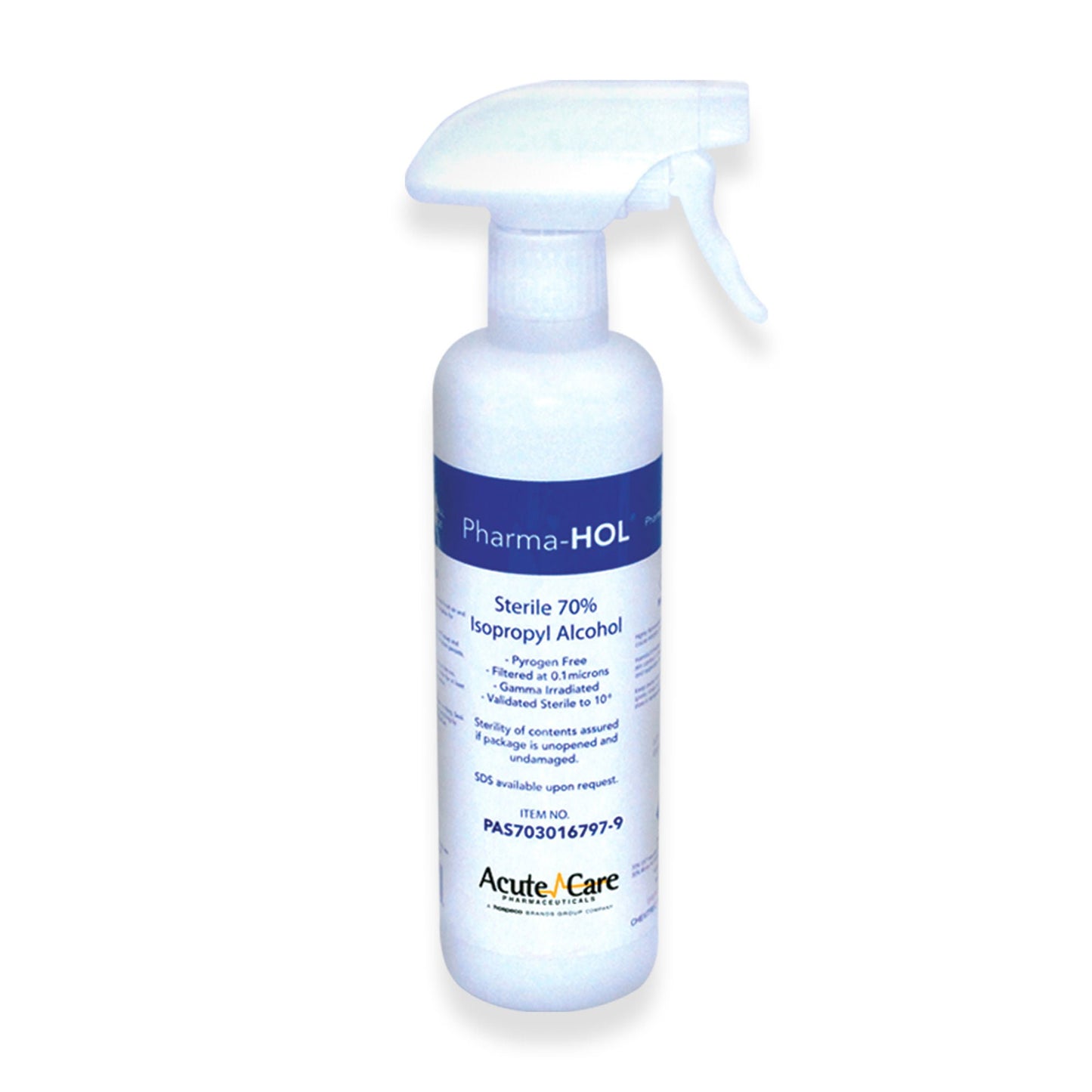 ALCOHOL, ISOPROPYL 70% IPA/30%USP WFI STR SPR 16OZ (9/CS)