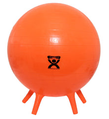 BALL, EXER CANDO FEET INFLATABLE ORG 21.7"