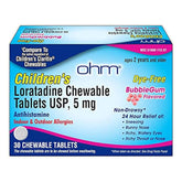 LORATADINE, TAB CHEW CHILD 5MG(30/BT)