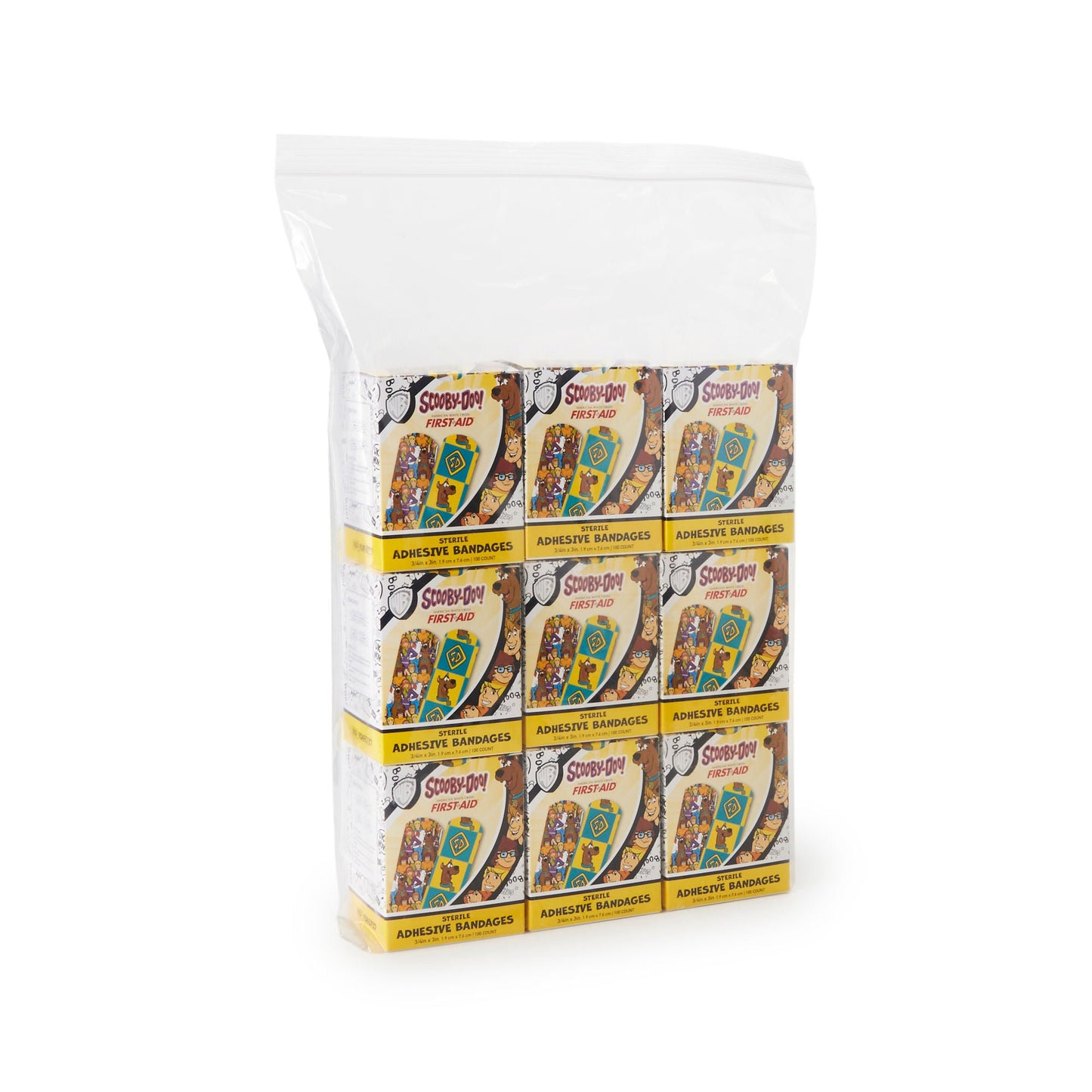 BANDAGE, ADH STRIP SCOOBY DOO 3/4" (100/BX 12BX/CS DERSCI