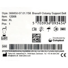 BELT, OSTOMY BRAVA SUPPORT XLG(1/BX)