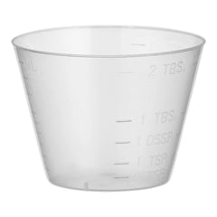 CUP, MEDICINE GRAD 1OZ (100/SL50SL/CS)