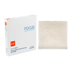 DRESSING, CALCIUM ALGINATE ZENFIBER 8"X8" (10/BX)