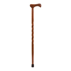 CANE, WOOD BRAZOS 37 TWISTED OAK RED 37"