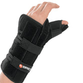 WRIST BRACE, W/SPICA LT