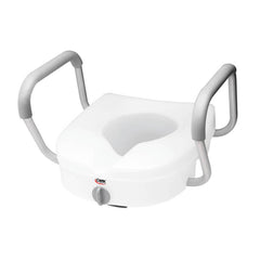 SEAT, TOILET RAISED W/CLAMPS &ARMS CAREXH