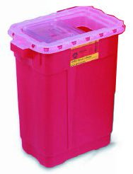 CONTAINER, SHARPS RED 17GL (5/CS)