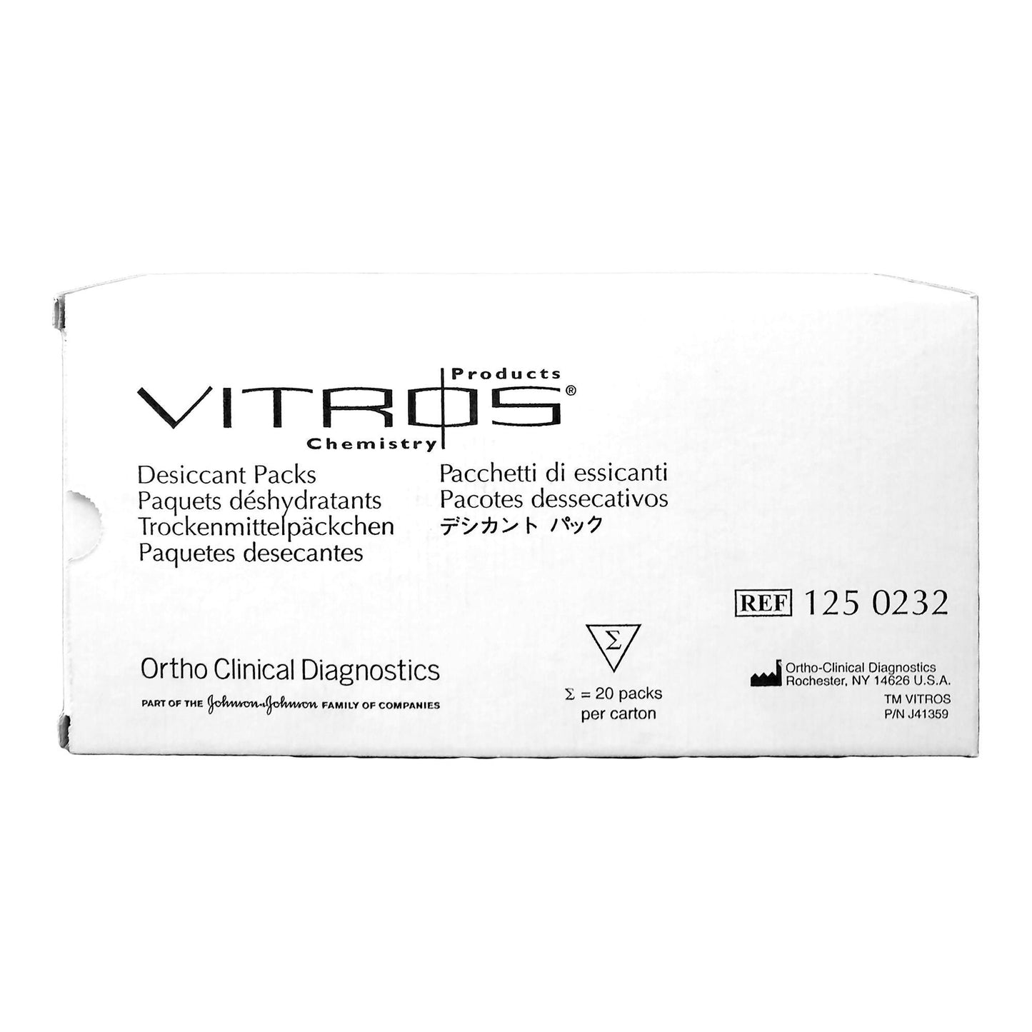 DESSICANT PACK, VITROS (2/BX) ORCLNL