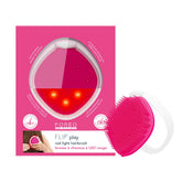 BRUSH, HAIR TRAVEL SIZE FLIP PLAY RED LED LIGHT CHERRY UP