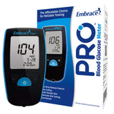 METER, BLOOD GLUCOSE EMBRACE PRO