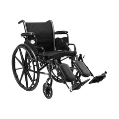 WHEELCHAIR, LTWT DDA ELR 18" 300LBS