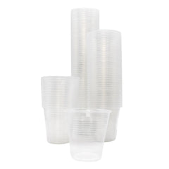 CUP, DRINKING PLAS CLR 5OZ (100/PK 25PK/CS)
