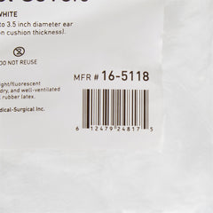 COVER, HEADSET WHT SM (100EA/BG 10BG/CS)