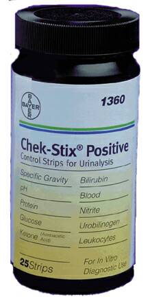 CONTROL, CHEK-STIX POS ONLY 25'S