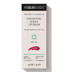 BALM, LIP SPF 30 HYDRATING SHEER RUBY 0.15OZ (6/PK 8PK/CS)