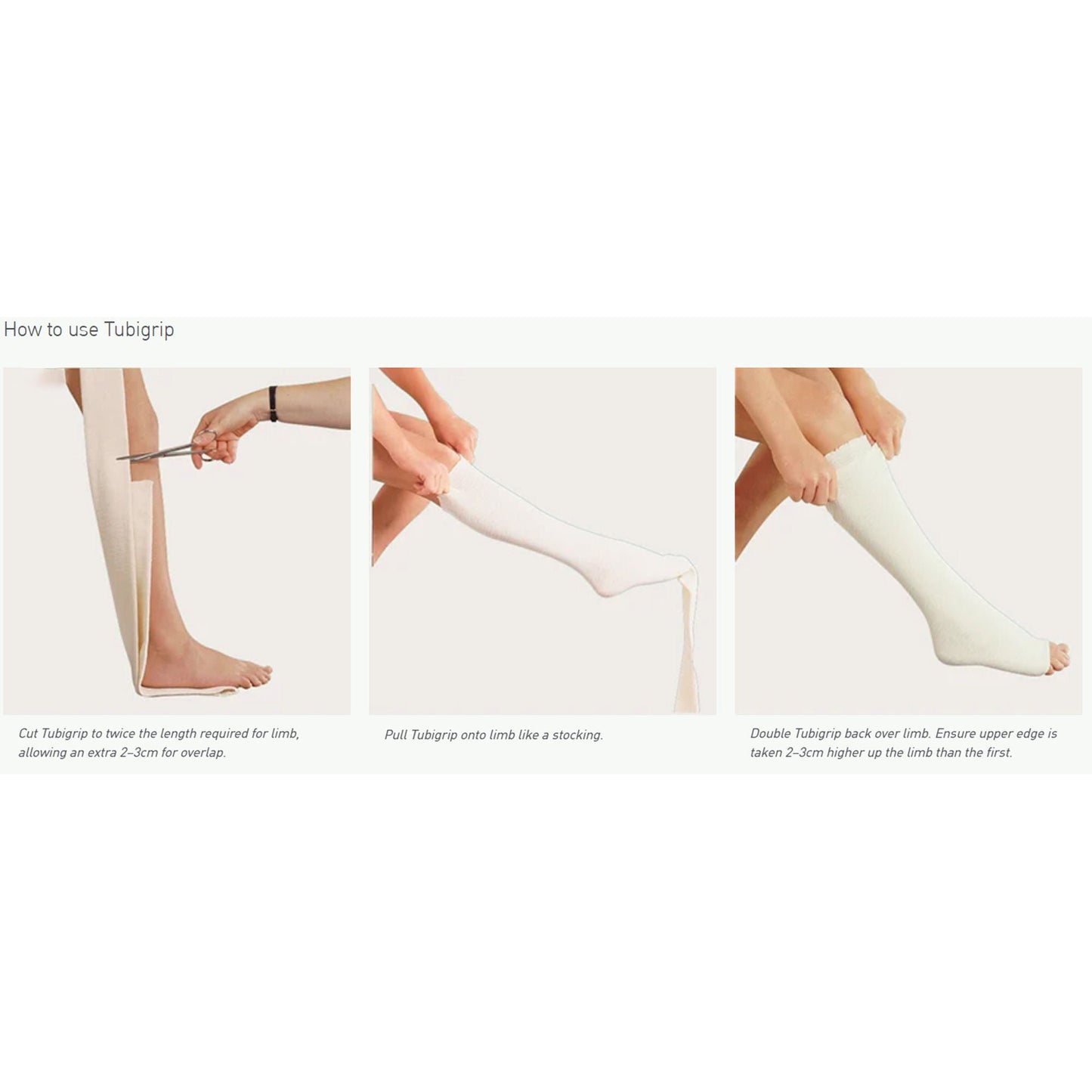 BANDAGE, TUBIGRIP LG KNEE MED THIGH SZF
