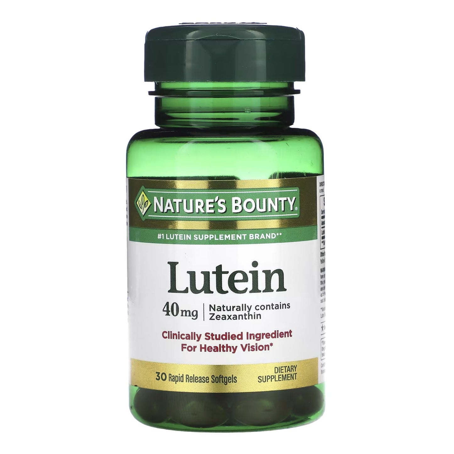 LUTEIN, CAP SGEL NATURES BOUNTY 40MG (30/BT)