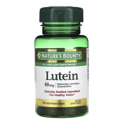 LUTEIN, CAP SGEL NATURES BOUNTY 40MG (30/BT)