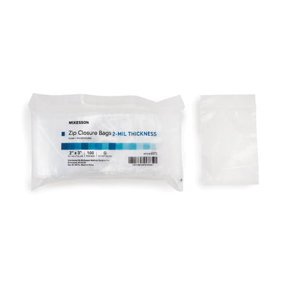 BAG, ZIP LOCK 2X3 (100/BG 10BG/BX 12BX/CS)