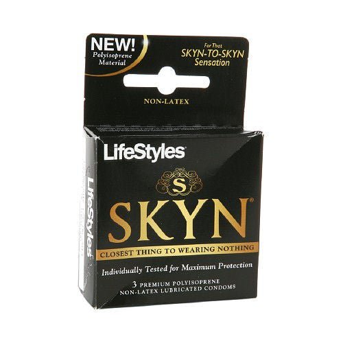 CONDOM, LIFESTYLE SKYN POLYISOPRENE LUB (3/BX)