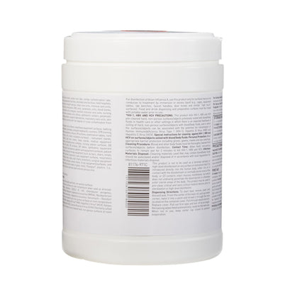WIPE, GERMICIDE LG 6"X6.75" (160/BX 12BX/CS)