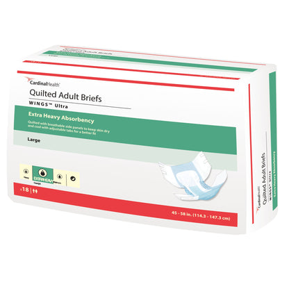 BRIEF, WINGS ULTRA QUILTED LG (18/BG 4BG/CS)