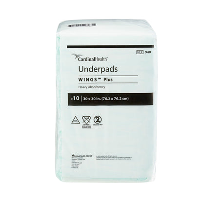 UNDERPAD, MAXICARE 30"X30" (10/BG 10BG/CS) KENICO