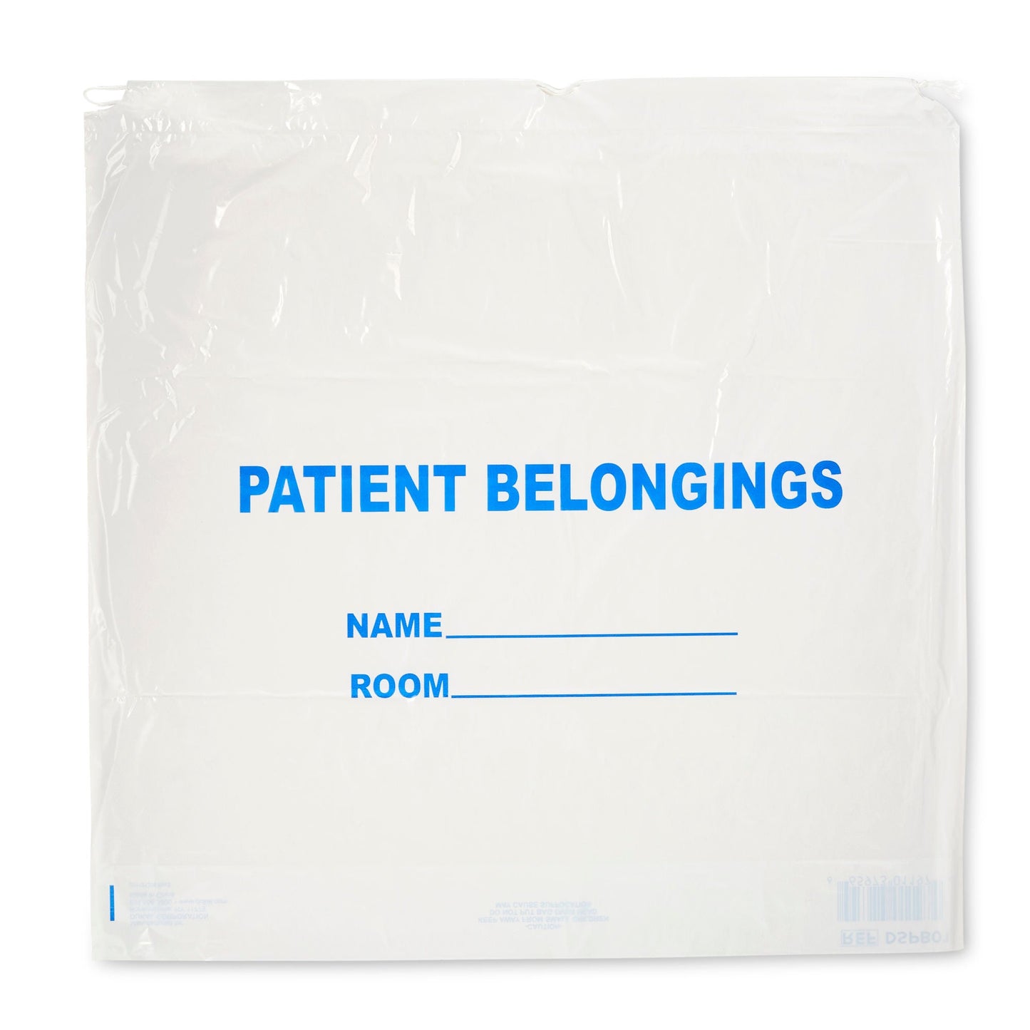 BAG, PATIENT DRWSTRNG 20"X20" WHT (250/CS)