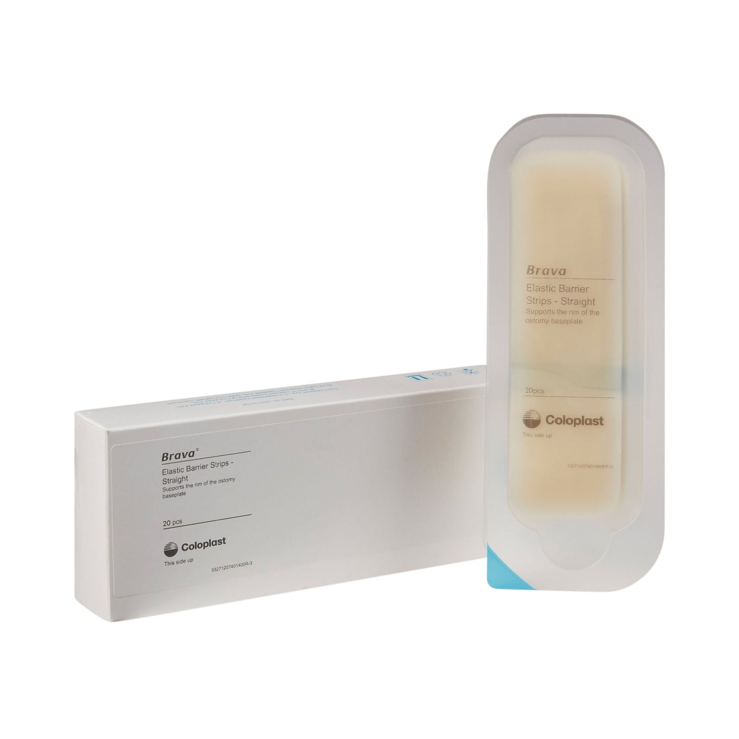 BARRIER, OSTOMY BRAVO STRIP STRT (20/BX)