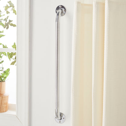 BAR, GRAB FALL PREVENTION KNURLED CHROME 24" (3/BX