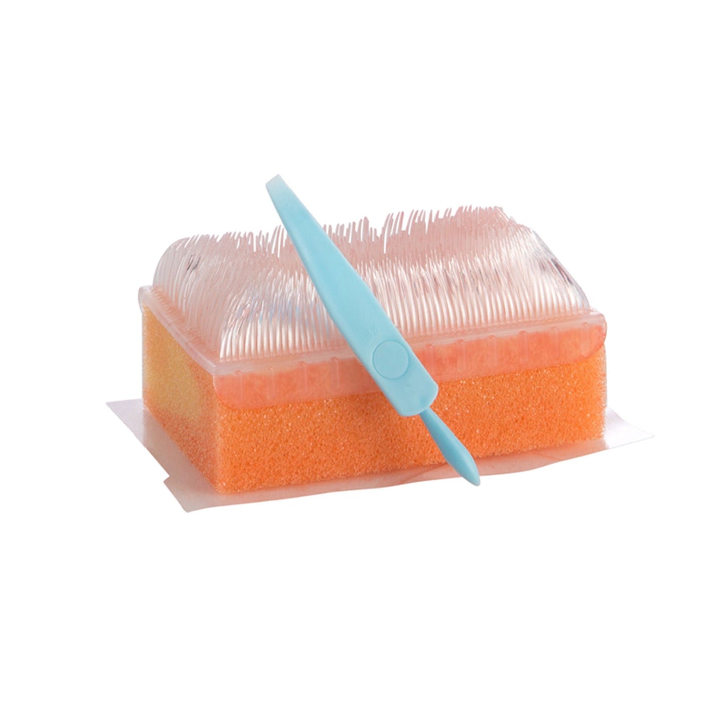 SCRUBBRUSH/SPONGE, 4%CHG (30/BX) BD