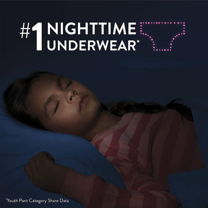 UNDERWEAR, GOODNITES YTH GIRL XLG (9/PK 4PK/CS)