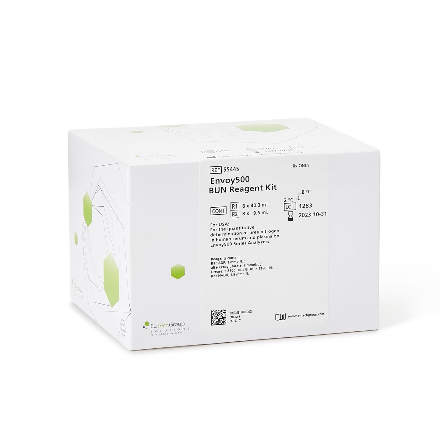 REAGENT, UREA NITROGEN 55445 8X50MLR1 8X11ML R2