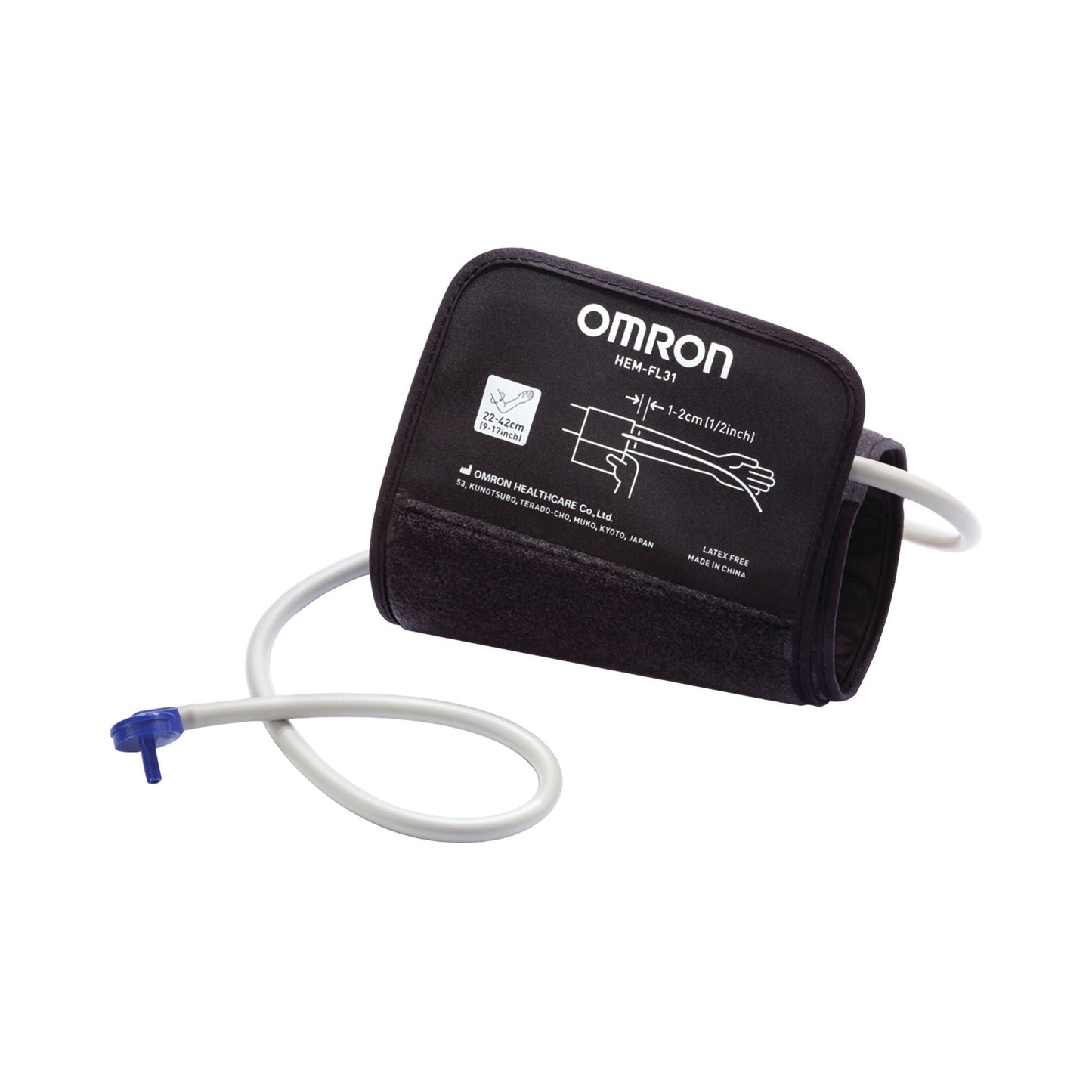 CUFF, RPLCMNT BLK COMFIT BP760N/761/785N/786 OMRON