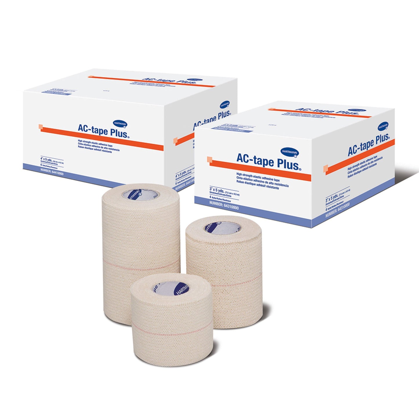 TAPE, AC-PLUS ADHSV LF 3X5YD (4/BX 12BX/CS)4310000
